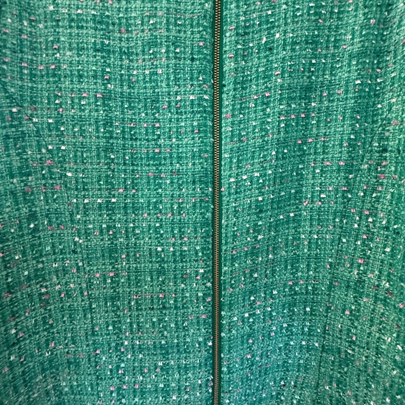 Lilly Pulitzer Green Tweed Dress - Picture 6 of 6